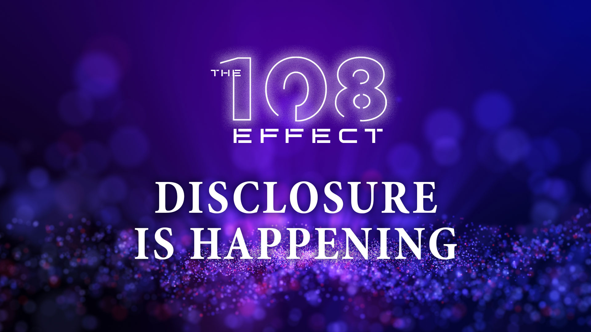 Disclosure Is Happening cover image